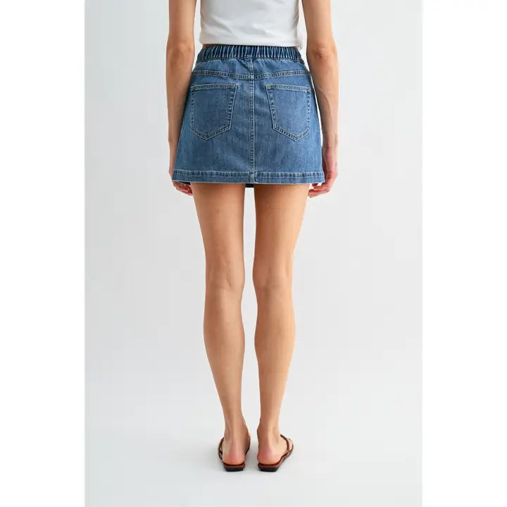 The High Rise Mini Skirt