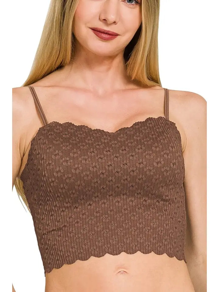 Seamless Lace Bralette