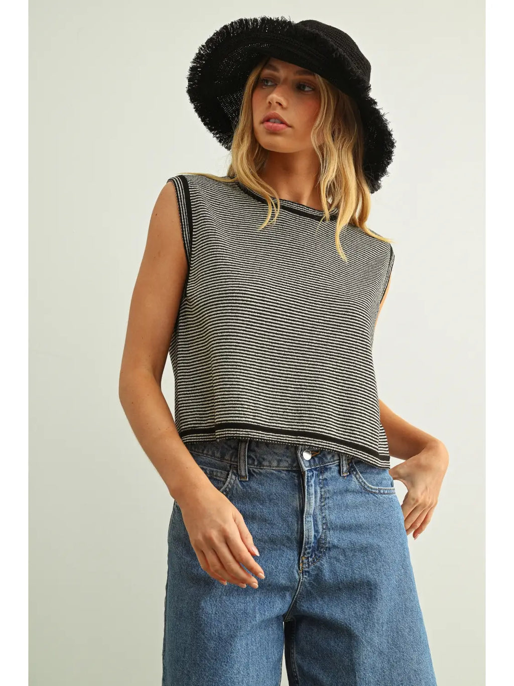Pinstripe Knit