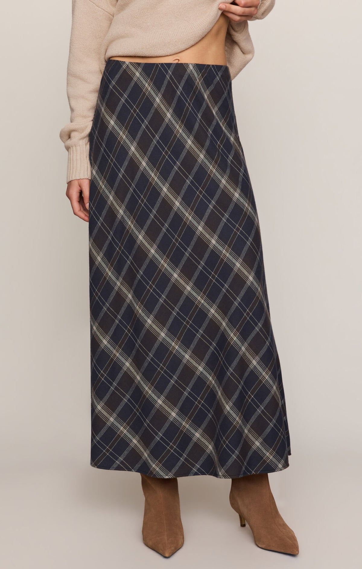 Crestview Plaid Skirt Z Supply