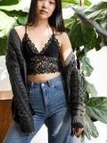 Floral Lace Racerback Bralette