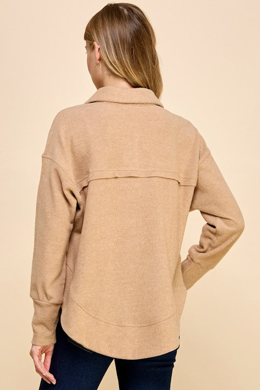 The Sofie Button Top