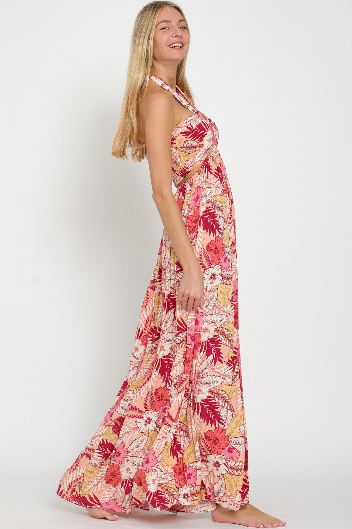 The Hadley Halter Maxi Dress