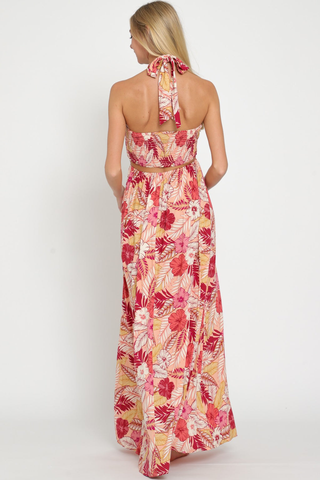 The Hadley Halter Maxi Dress