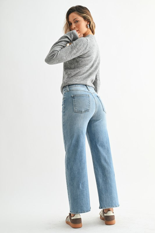 HR Wide Leg Denim