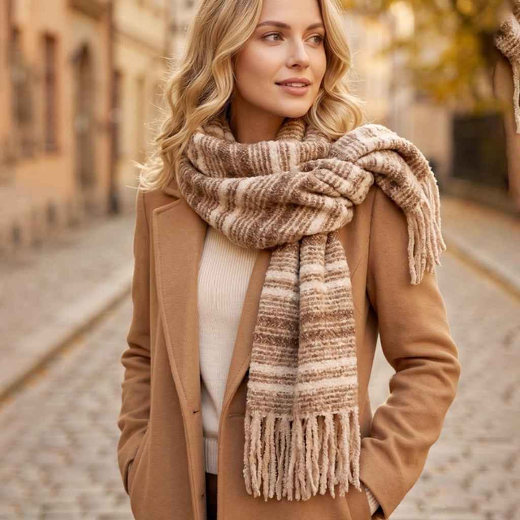 Super Soft Stripe Scarf
