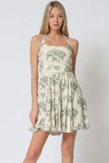 The Paisley Halter Mini