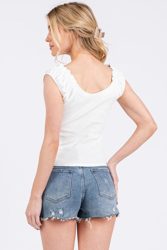 Calista Ruched Tank