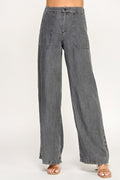 Tencel Wide Leg - Black