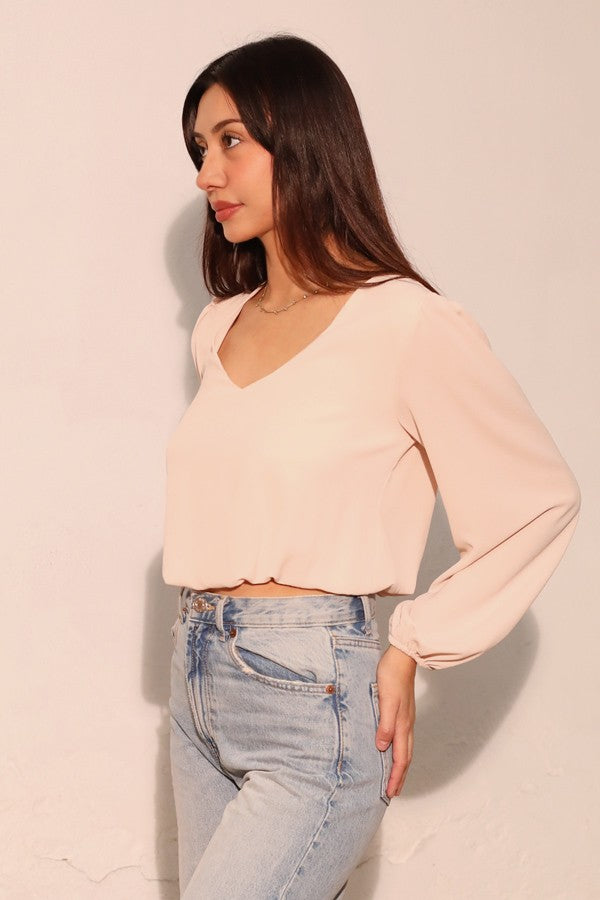 The Champagne Blouse
