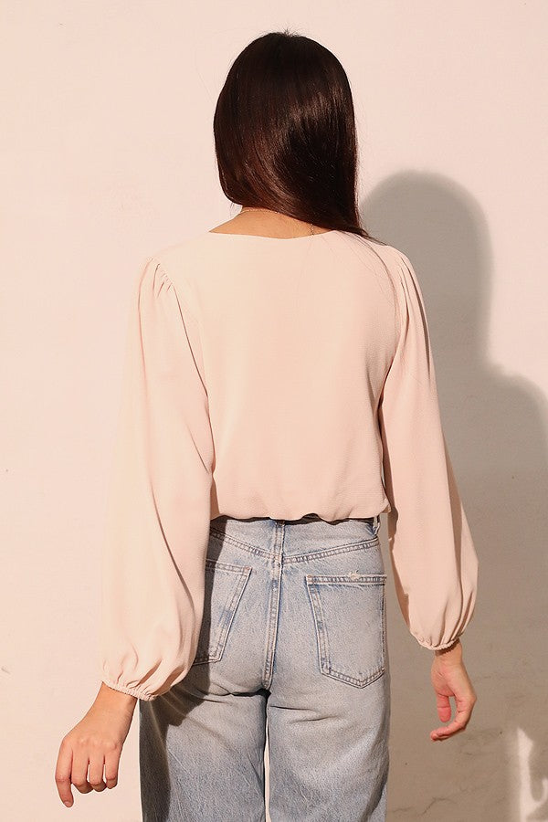 The Champagne Blouse