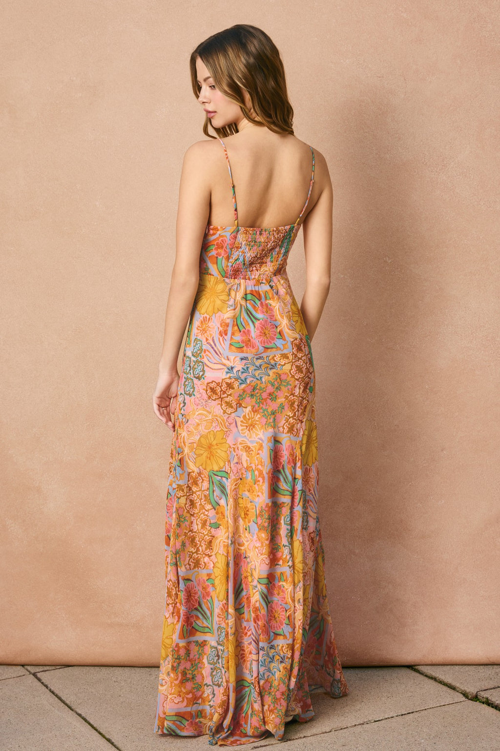 Bold Floral Maxi
