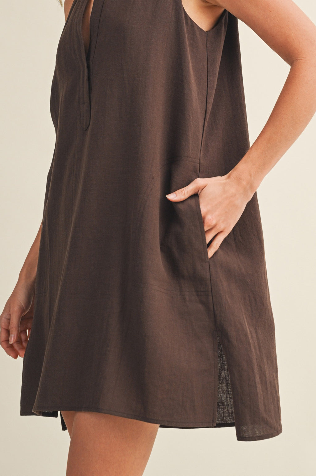 Espresso Shift Dress