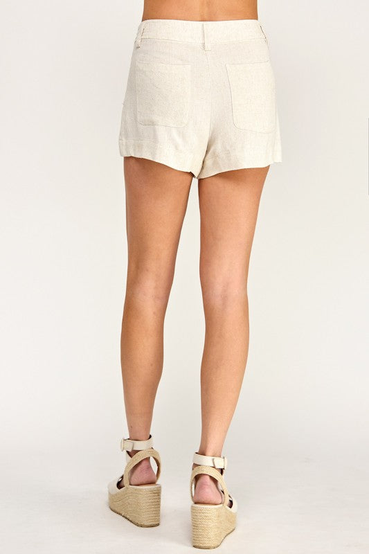 Linen Blended Short