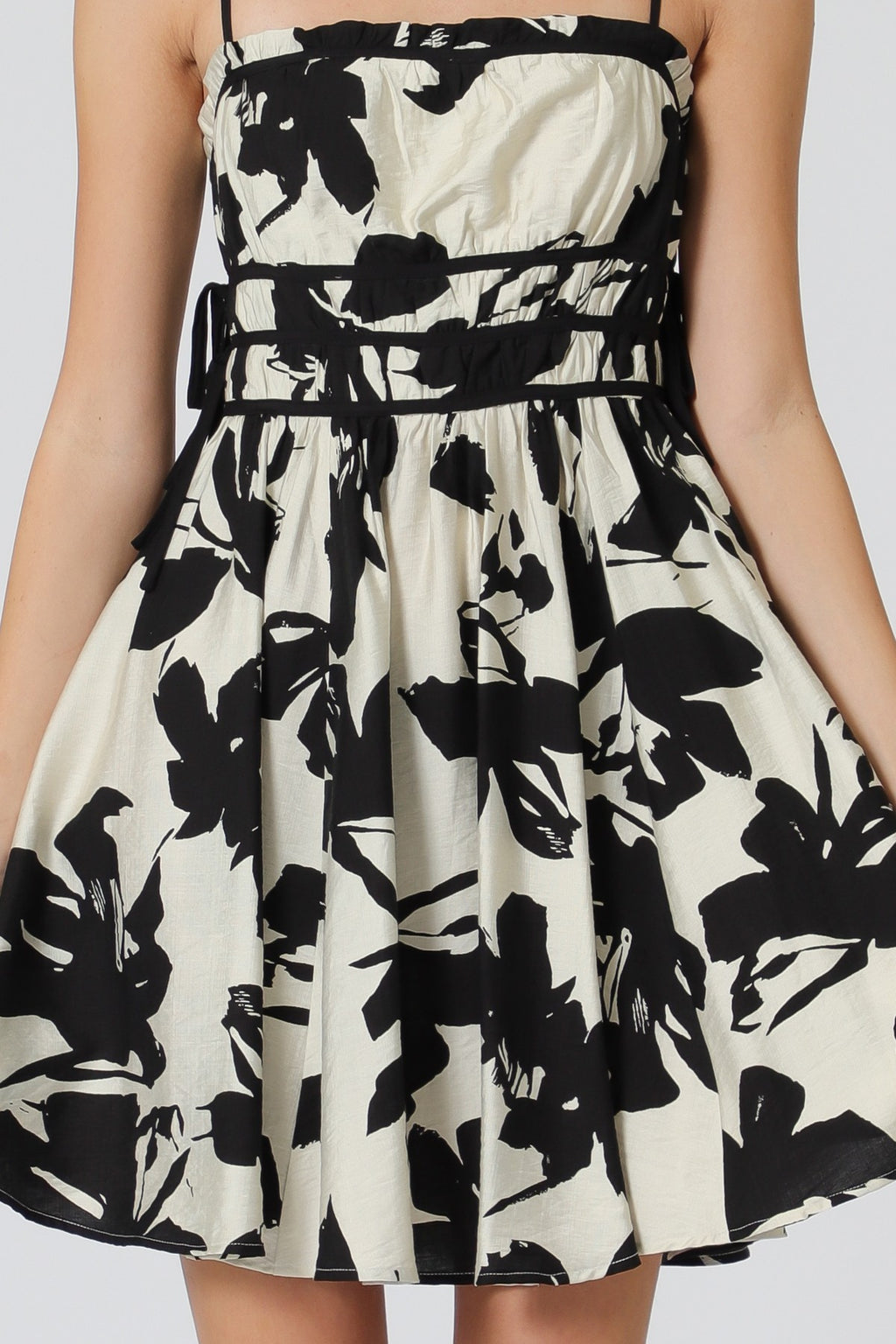 The Contrast Mini Dress