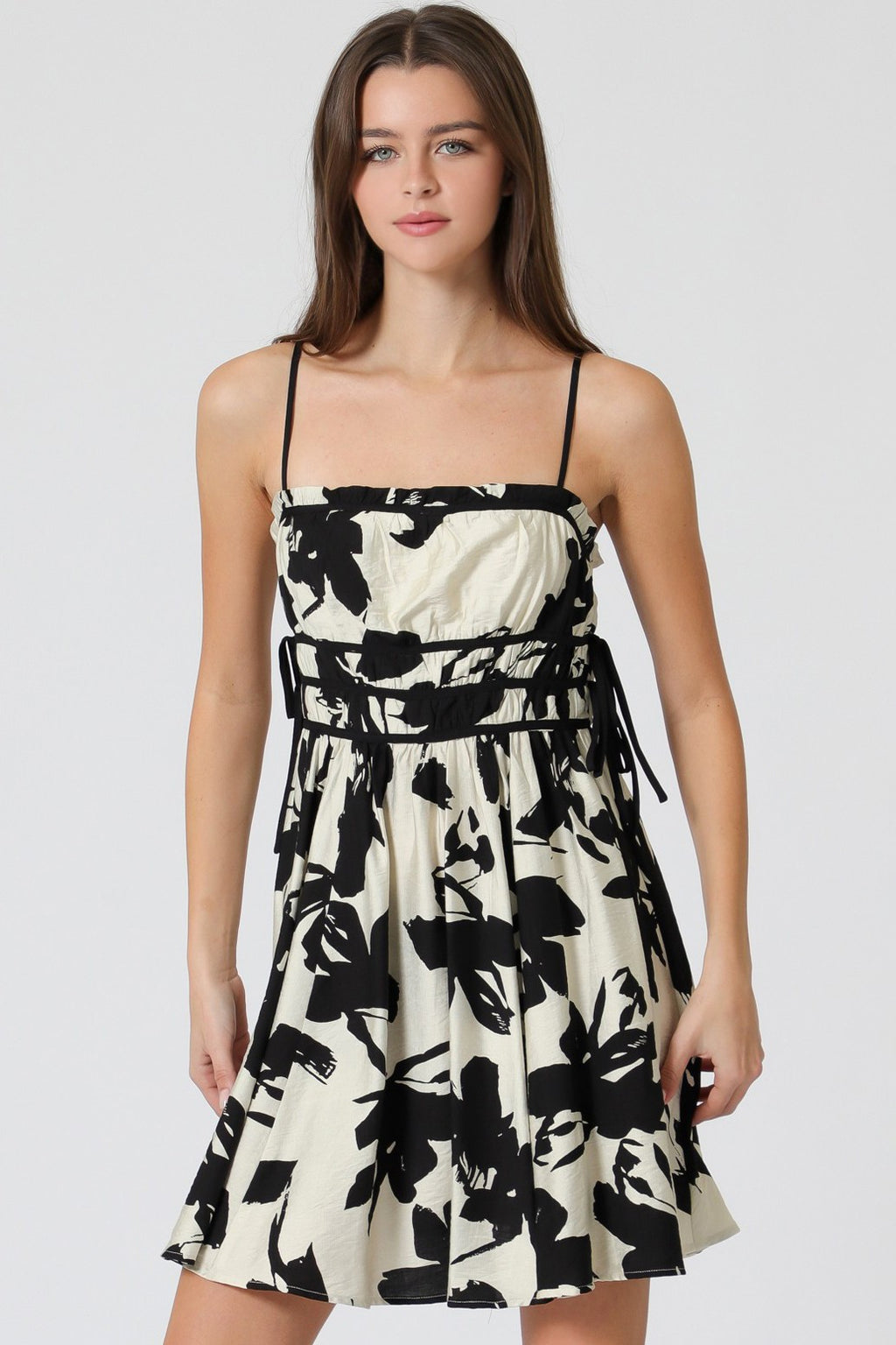 The Contrast Mini Dress