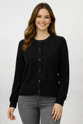 Ribbed Button Up Cardigan
