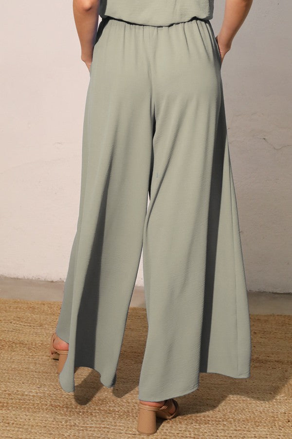 Olive Wide Leg Pant