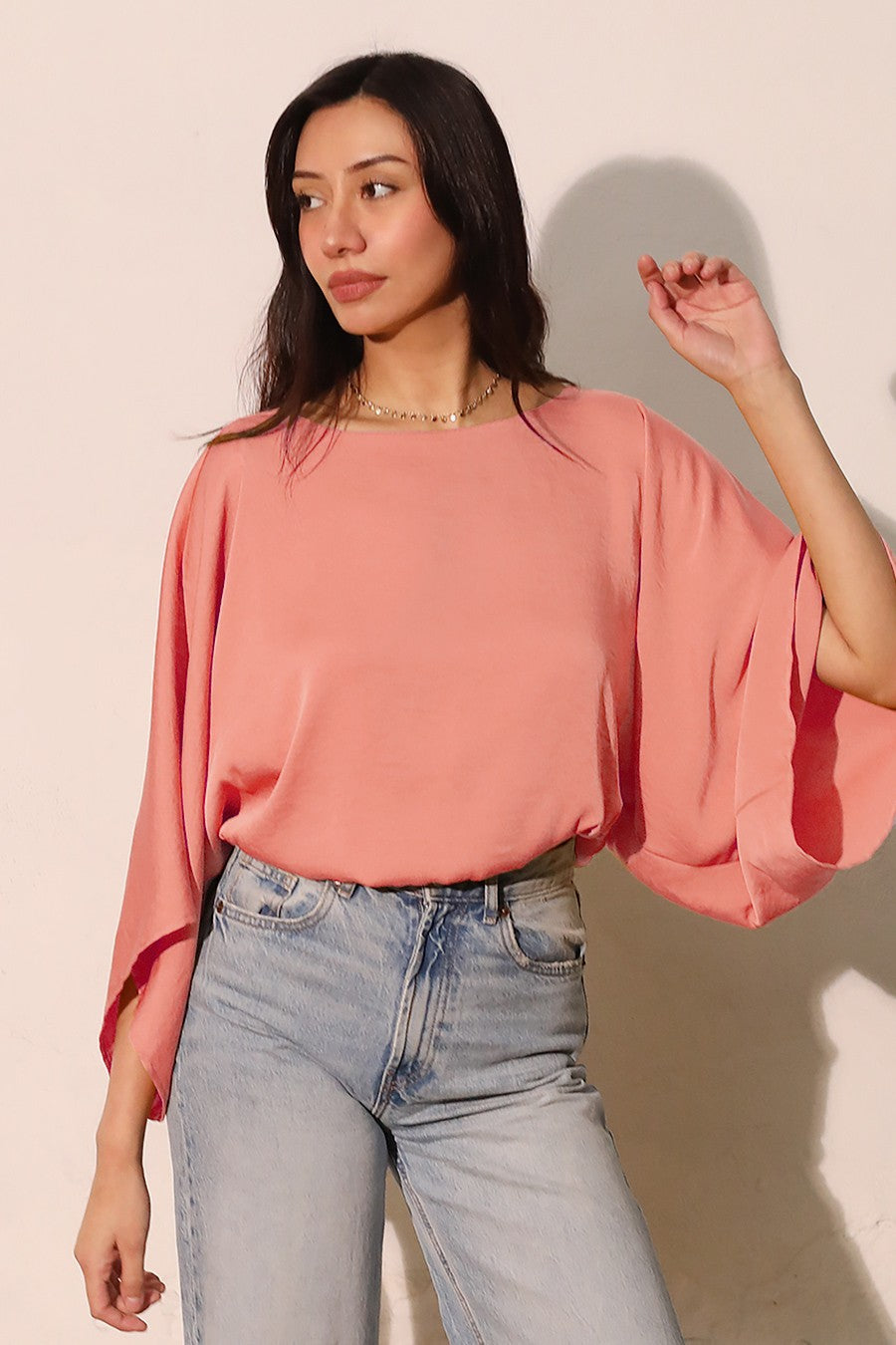 Kimono Bubble Top