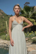 Dusty Sage Midi Dress