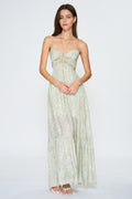 The Paisley Cut Out Maxi