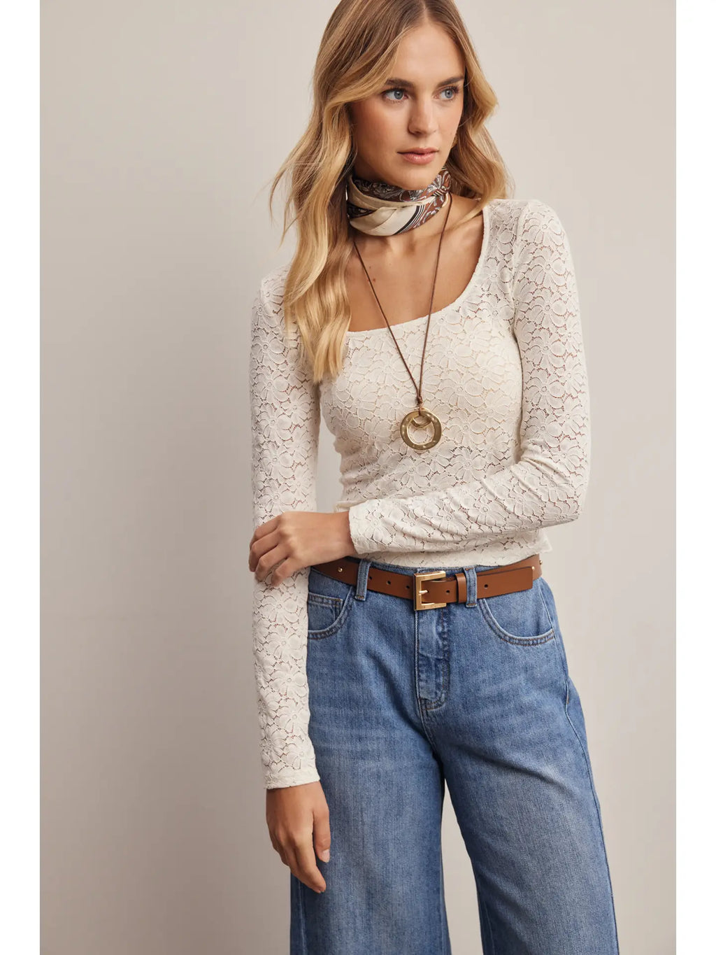 Stretch Lace Top
