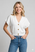 Chic Cropped Cardigan