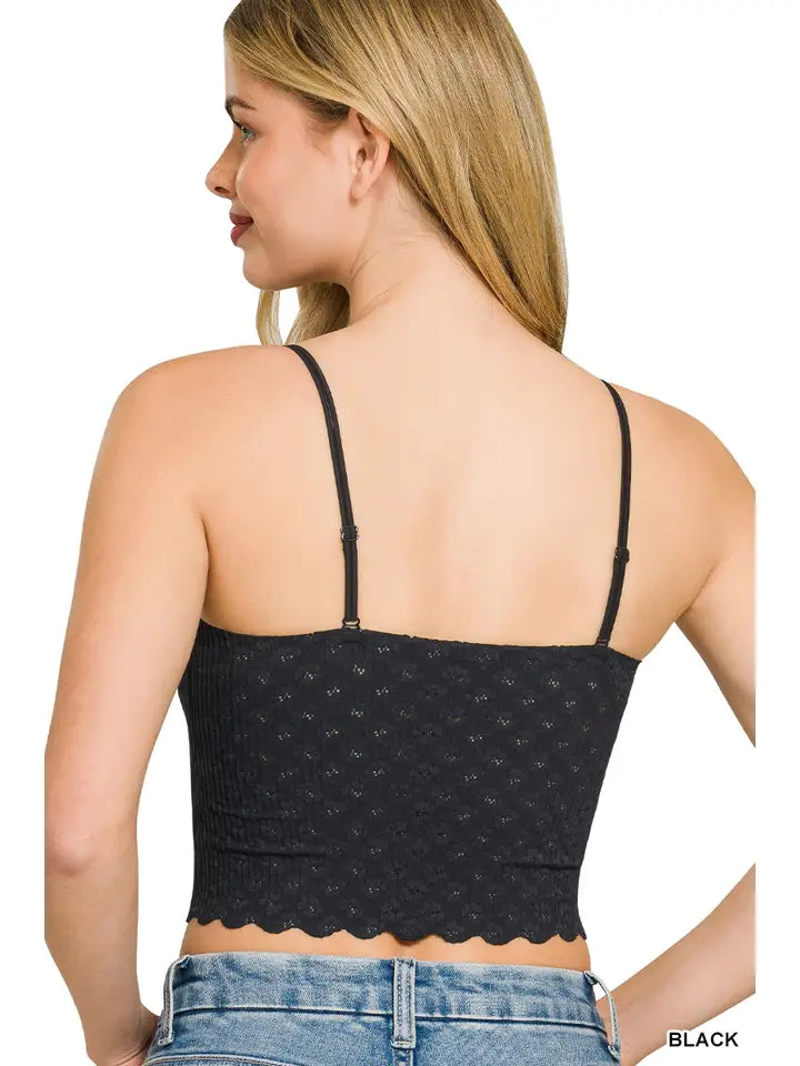 Seamless Lace Bralette