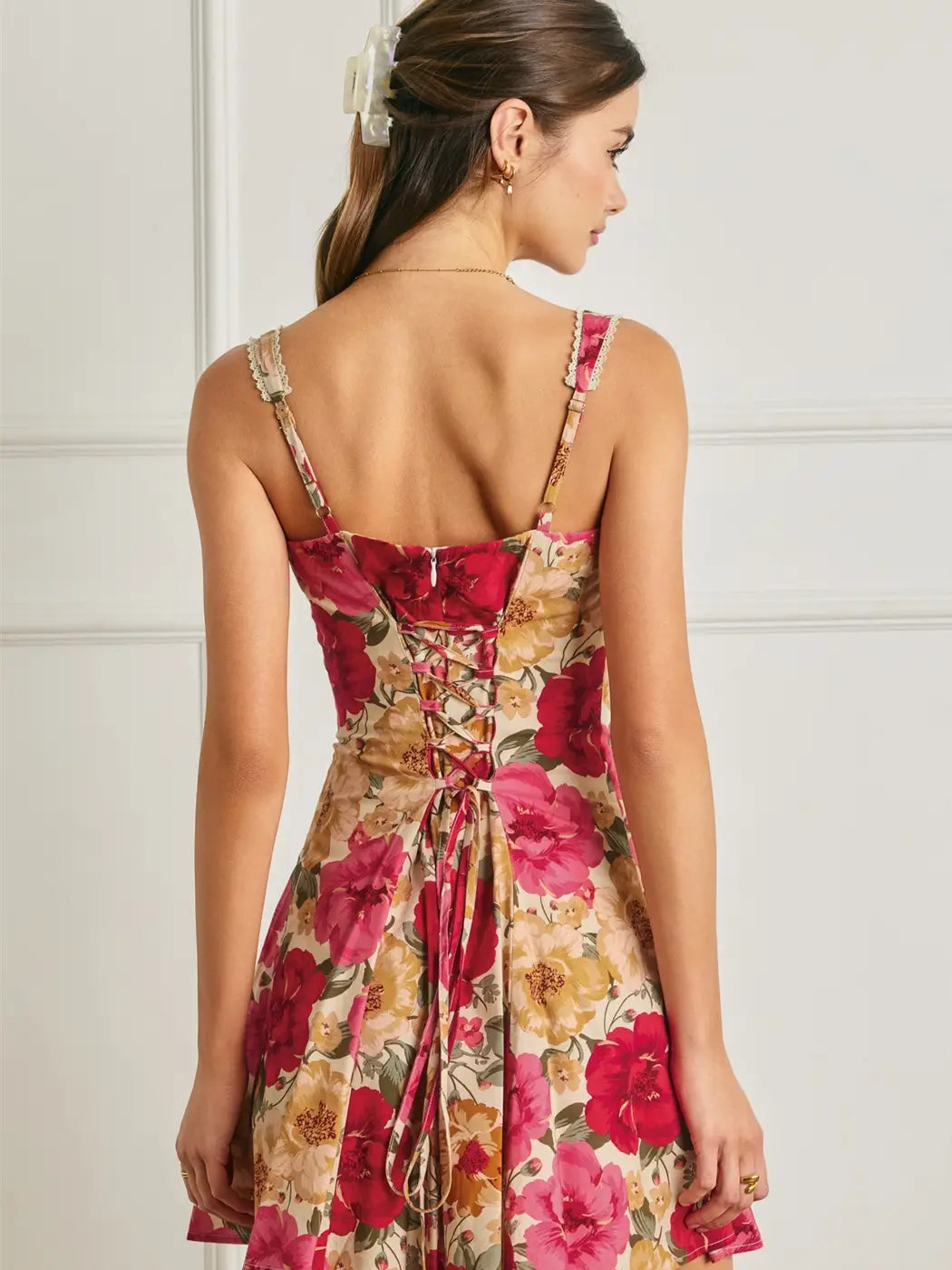 Petal Pop Mini Dress