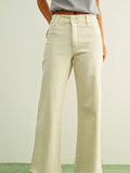 The Whitley Wide Leg - Beige