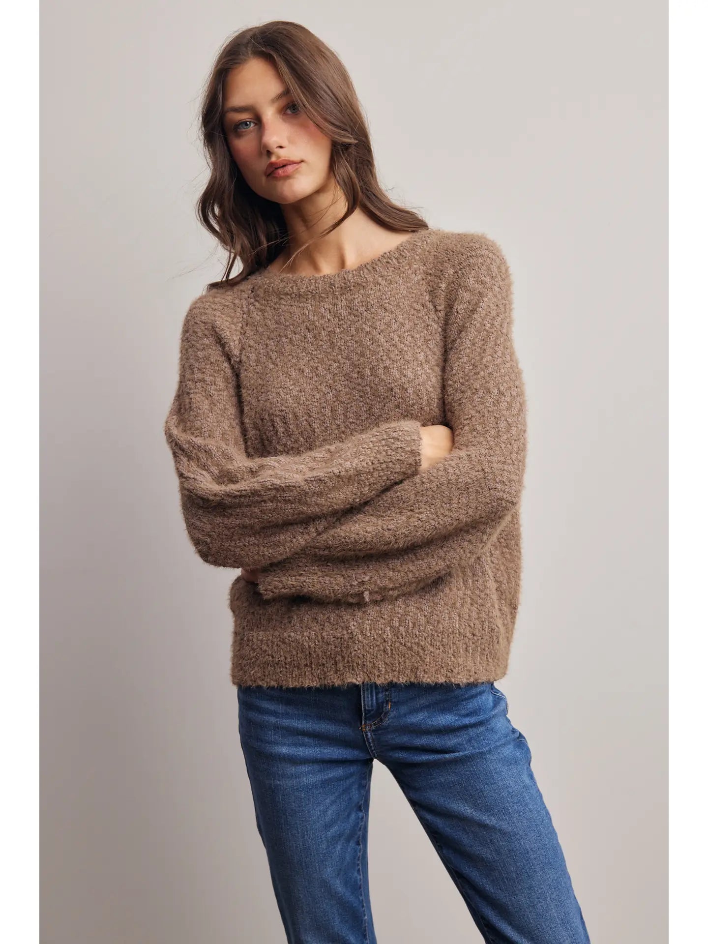 Brushed Textured Knit
