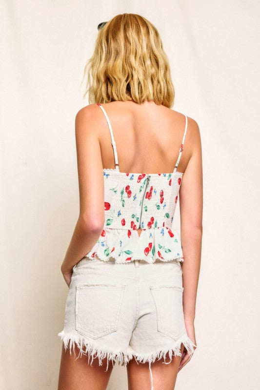 Starlight Cherry Cami