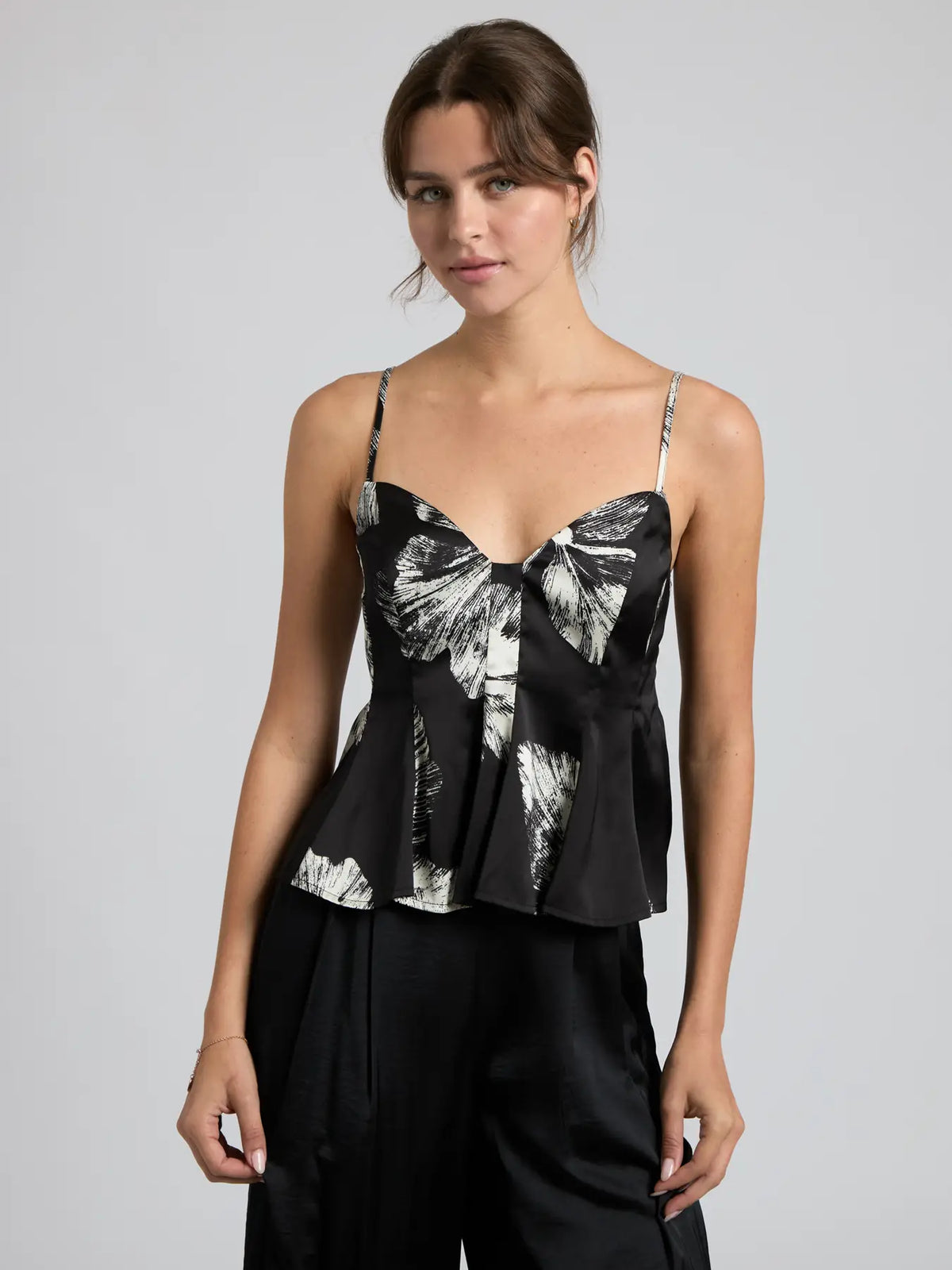 The Nova Peplum Cami