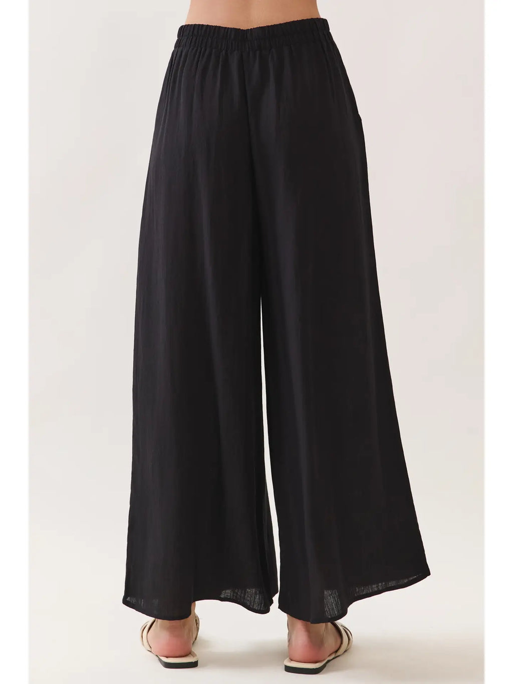 The Woven Wide Leg
