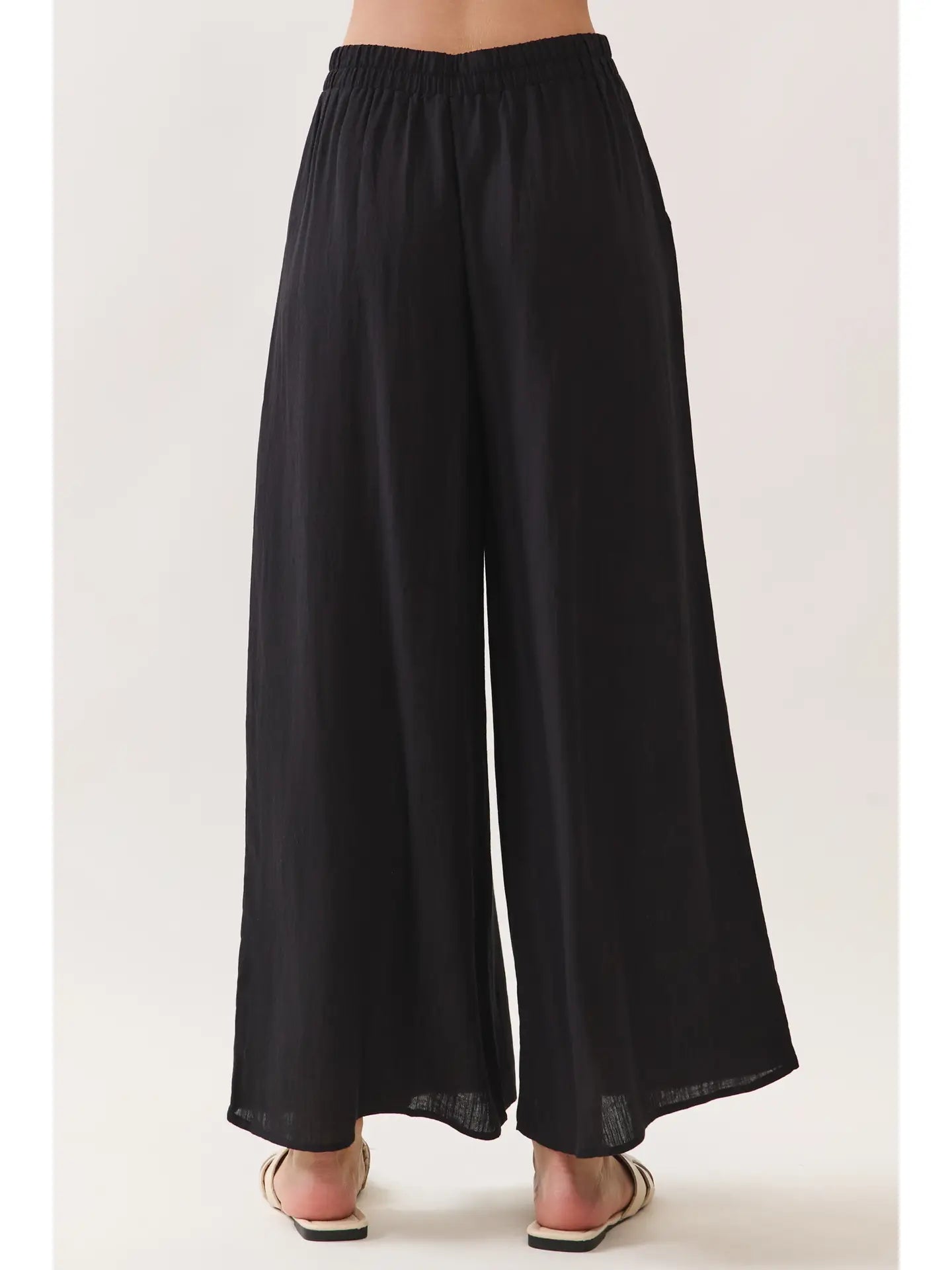 The Woven Wide Leg
