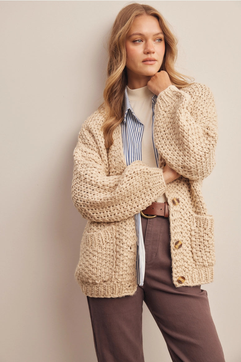 Chunky Knit Cardigan