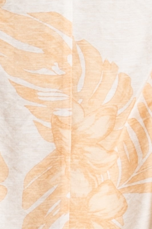 Apricot Midi Skirt