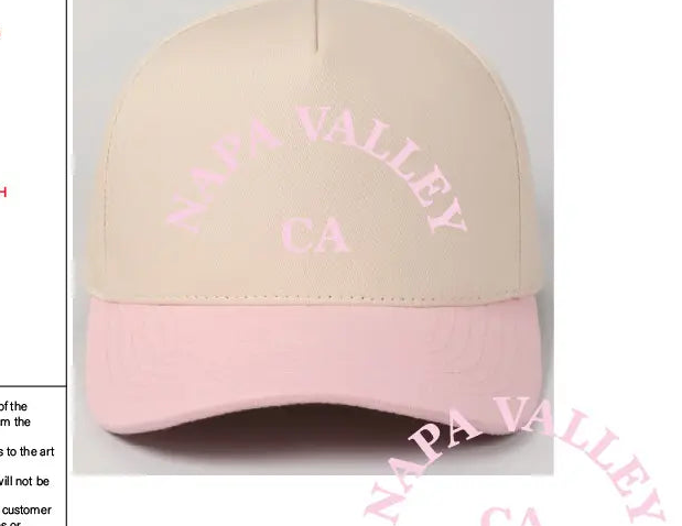 Napa Ca Trucker Hat