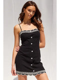 Scalloped Lace Midi Dress