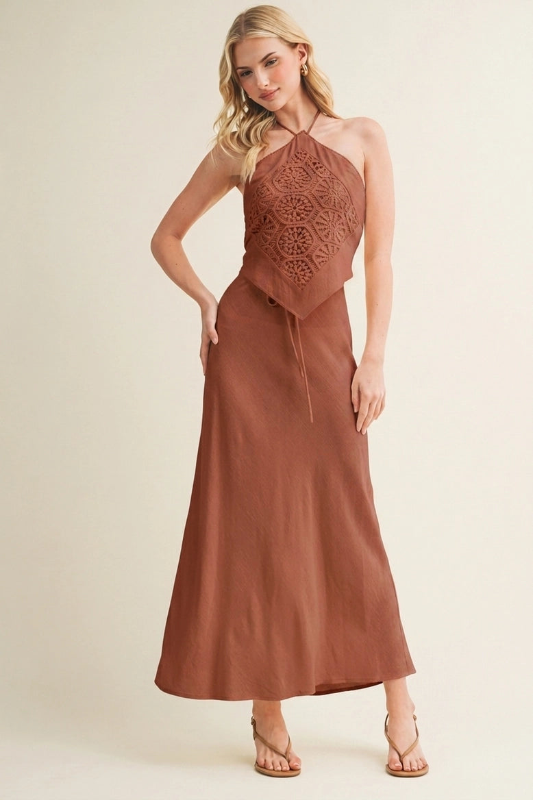 The Brick Maxi Skirt