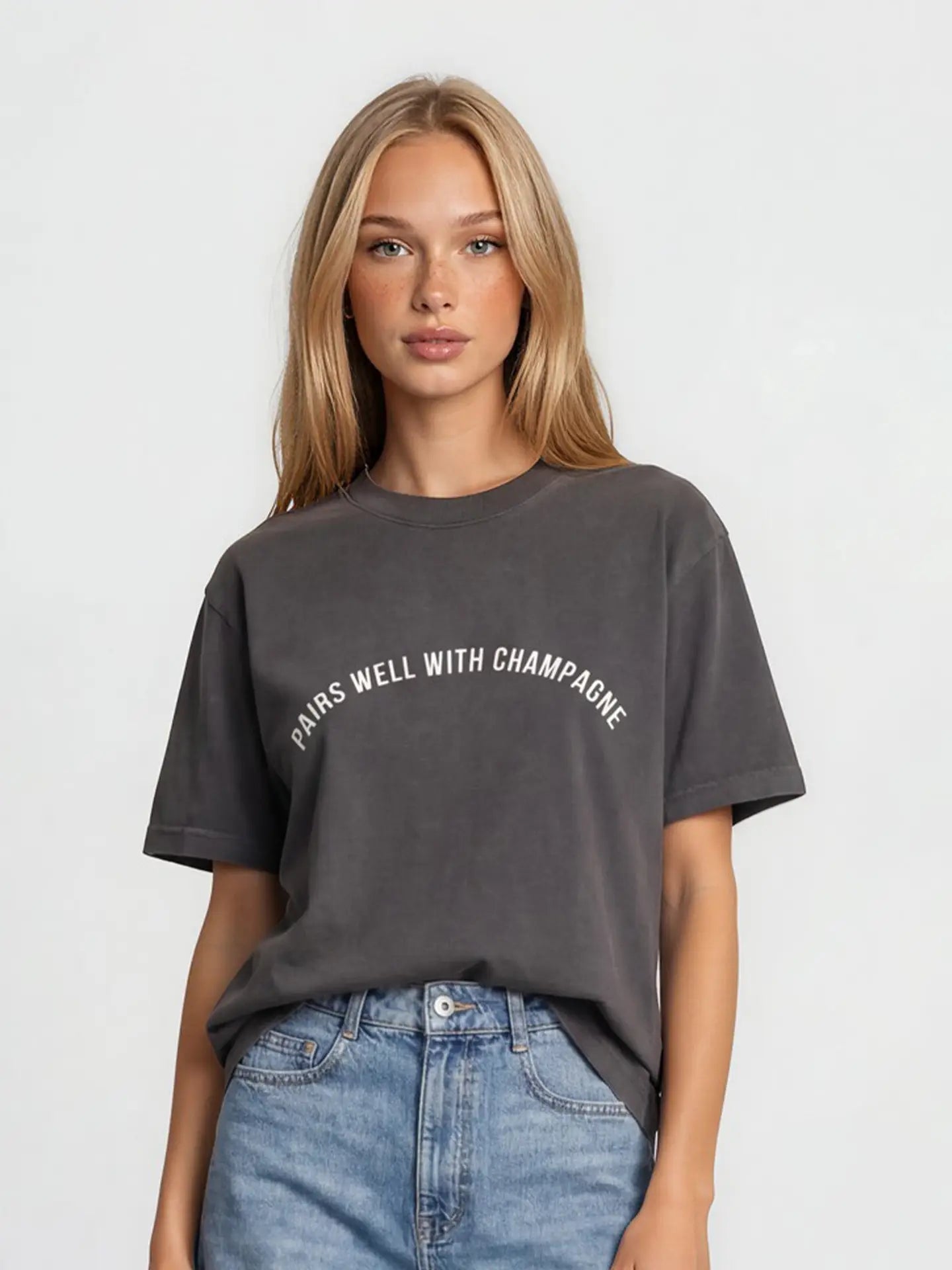 Pairs Well With Champagne Tee