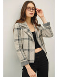 The Trina Plaid Jacket