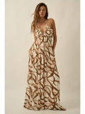 Ribbon Print Maxi