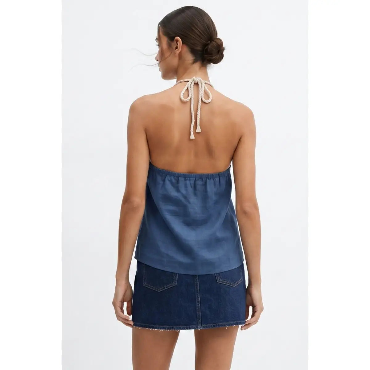 Slate Blue Halter