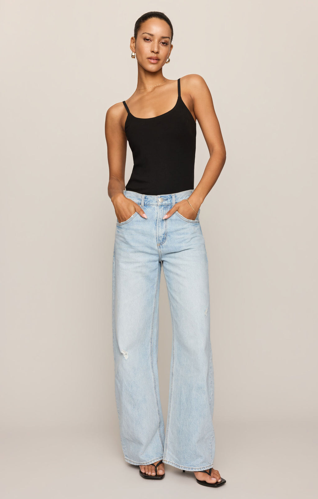 Z Supply Second Skin Cami -Black