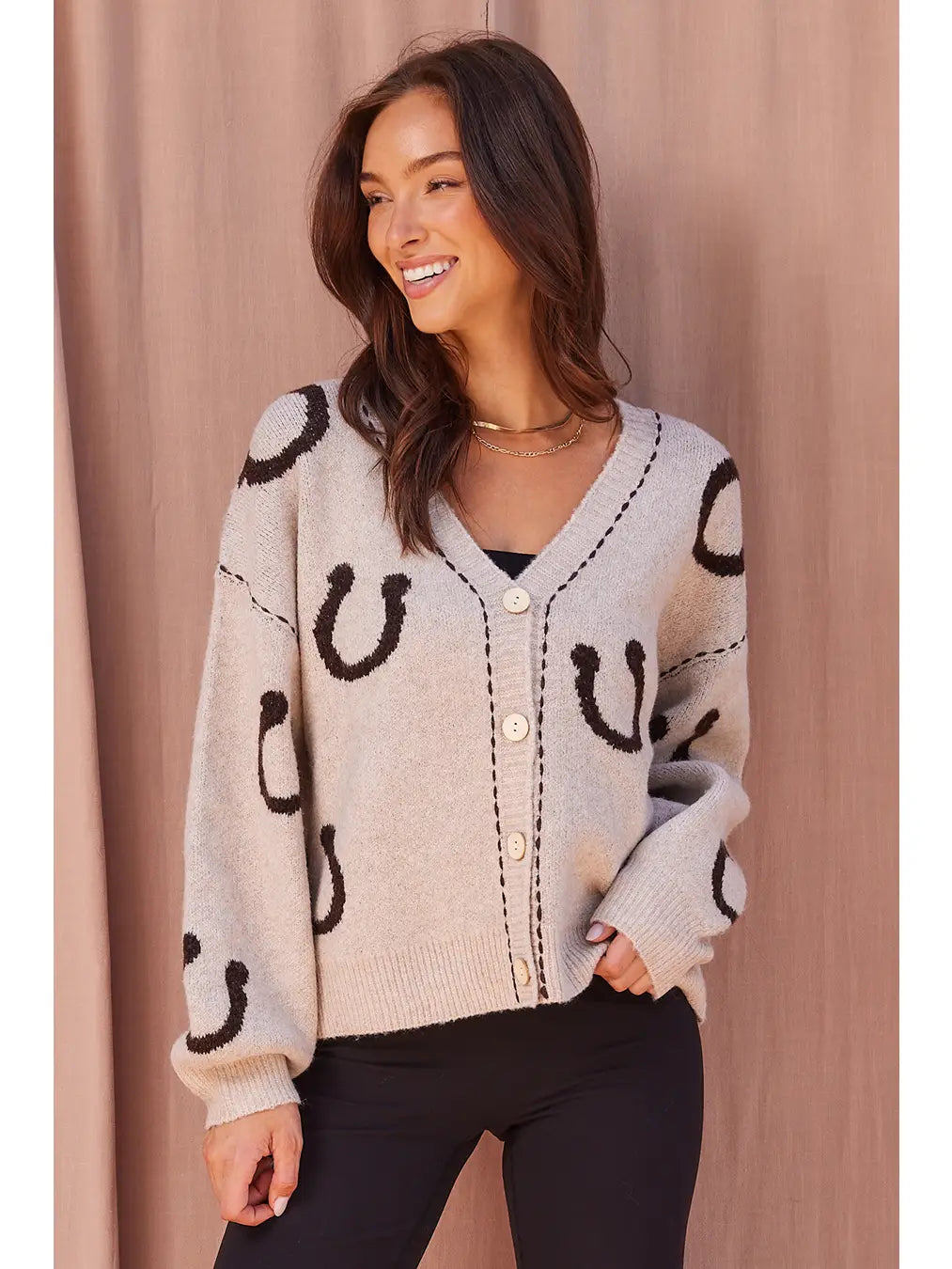 The Horseshoe Cardigan
