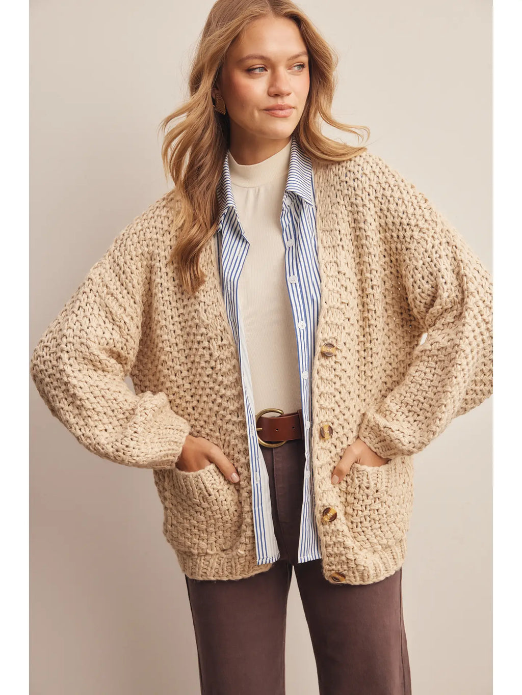 Chunky Knit Cardigan