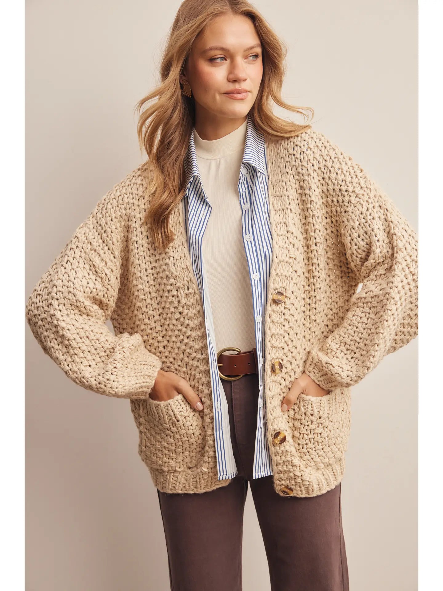 Chunky Knit Cardigan