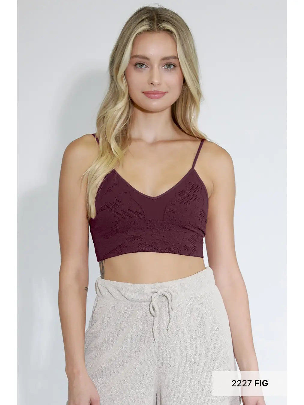 Lace Embroidered Bralette