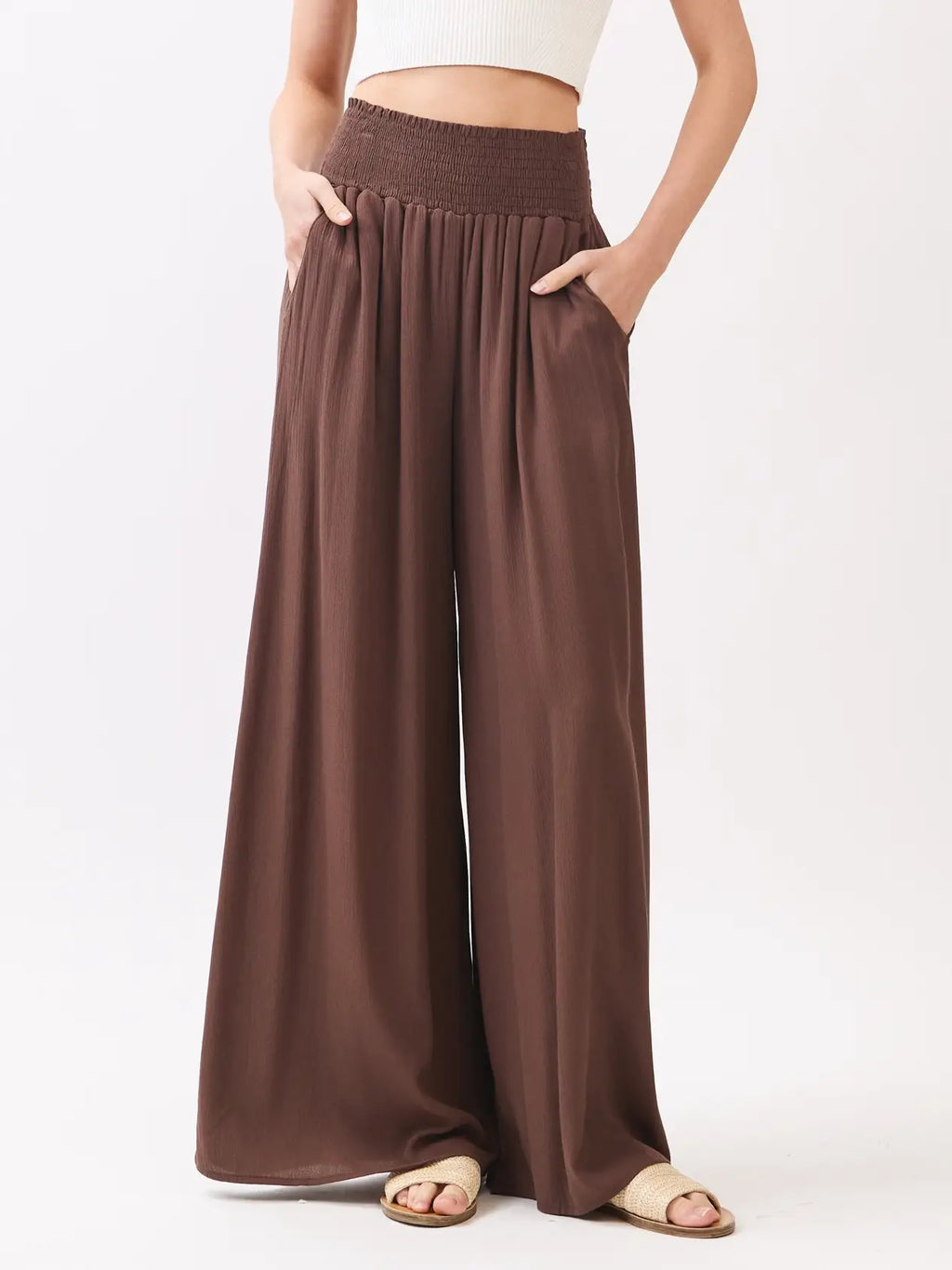 The Chocolate Wide Leg